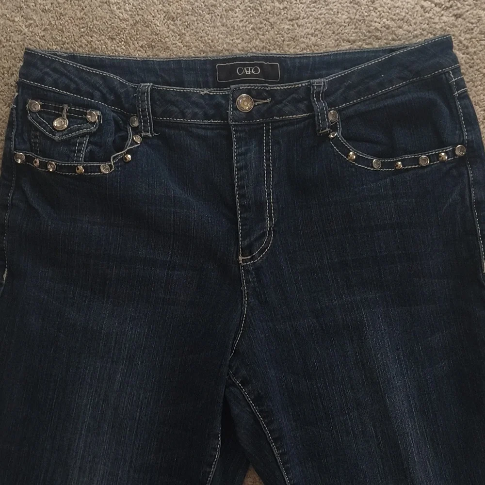 Cato Midnight Blue Straight Leg Jeans - Picture 2 of 4